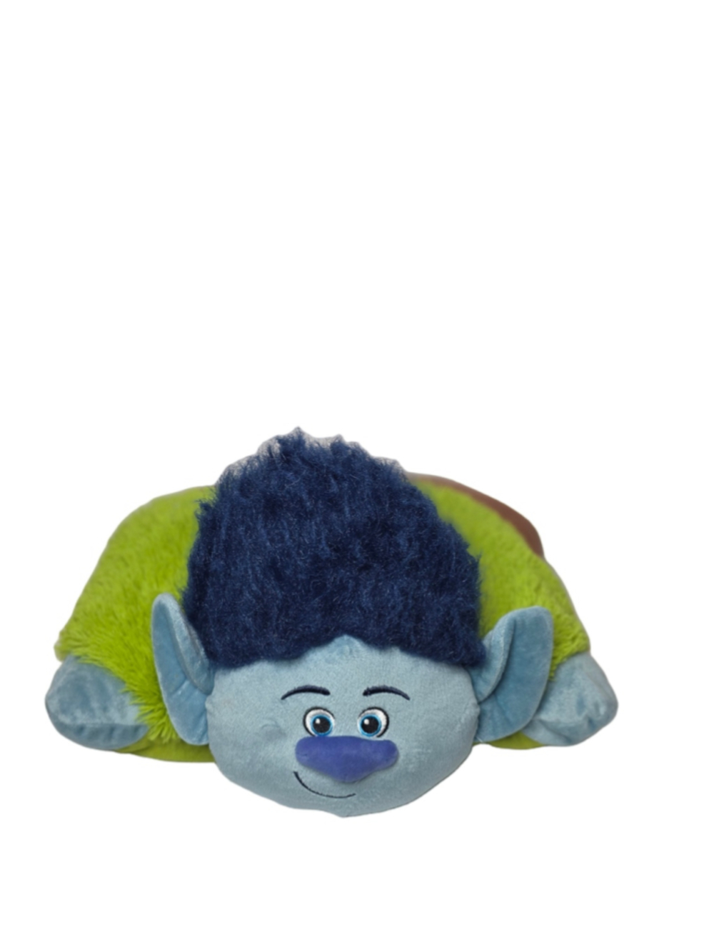 Kids Pillow Pets Trolls World Tour Plush Pillow One Size Green Blue